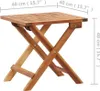 A wooden folding table with dimensions indicated by text overlays. Náhľad obrázku produktu
