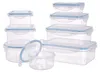Relaxdays Frischhaltedose mit Deckel, 8-tlg. Set, Produktbild-Vorschau 10