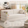 MODFU Dreisitzer Schlafsofa aus Cordstoff, Relaxsofa mit Produktbild-Vorschau 8