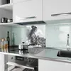 Küchenrückwand Spritzschutz Glas mit Motiv Samurai Produktbild-Vorschau 2