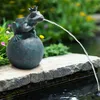 Froschkönig Wasserspeier solarbetrieben – Teichfigur mit Produktbild-Vorschau 5
