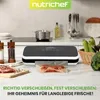 NutriChef vacuümverpakkingsapparaat voor voedsel, geschikt Productafbeelding-voorbeeld 6
