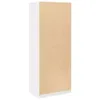 vidaXL Armadio Bianco 80x50x200 cm Materiale a base di Anteprima dell’immagine prodotto 6
