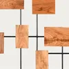 Wand-Deko-Objekt PARETO 90cm Unikat Akazienholz Wandbild Produktbild-Vorschau 4