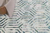 Tappeto Tapiso Cristallo Moderno Blu Bianco Soggiorno 300 x Anteprima dell’immagine prodotto 3