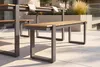 riess-ambiente Moderne Outdoor Sitzbank TAMPA LOUNGE 125cm Produktbild-Vorschau 10