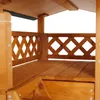 lionto Katzenhaus, Outdoor-Holzhaus mit überdachter Veranda Produktbild-Vorschau 3