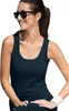 Damen-Tanktop, 95% Baumwolle, 5% Elasthan, unbedruckt, Produktbild-Vorschau 1