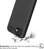 imoshion Cover posteriore spazzolata iPhone 16e - Nero Anteprima dell’immagine prodotto 3