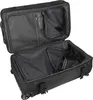 An open black suitcase with its interior visible, showing compartments and straps. Náhled obrázku produktu