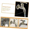 ASKSA Robinet Vintage Jardin Antique, robinet en laiton Voir les images du produit 3