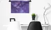 MuchoWow® Wandteppich Wandbehang Narwal - Weltraum - Farben Produktbild-Vorschau 4