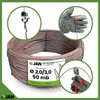 Fil de tension - Fil revêtu - Marron - 50 M - Ø 3,0 Mm - Voir les images du produit 7