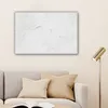 MuchoWow® - Leinwandbilder - Spachtelmasse - Weiß - Textur, Produktbild-Vorschau 6