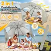 Parasol plażowy Izrielar 210 cm z ochroną UV 50+, z Podgląd zdjęcia produktu 4