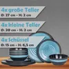 Moritz Camping Tafelgeschirr aus Melamin für 4 Personen Produktbild-Vorschau 3