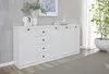 Trendteam BrandsonBaxter Sideboard Weiß Nachbildung 88 x Produktbild-Vorschau 5