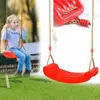 Kinder schommel, rood, voor de tuin, met zitting, stevige Productafbeelding-voorbeeld 1
