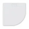 BADLAND Duschwanne Viertelkreis Axim Slim 90x90x4,5 cm mit Produktbild-Vorschau 3