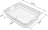 Toilette für Kleintiere Kaninchentoilette Kätzchentoilette Produktbild-Vorschau 5