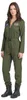 y Kampfpilotin Overall für Damen Karneval khaki M Produktbild-Vorschau 3