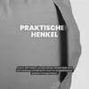 Bodenkissen Hellgrau Ø54cm, Sitzpouf für Kinderzimmer, Produktbild-Vorschau 4