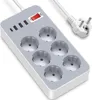 INF EU Standard Steckdosenleiste mit USB und Typ-C Produktbild-Vorschau 1