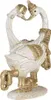 Clayre & Eef Figur Schwan 18x8x17 cm Weiß Goldfarbig Produktbild-Vorschau 2