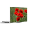 MuchoWow® Laptop Aufkleber Sticker Cover Blumen - Mohn - Produktbild-Vorschau 1