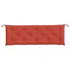 vidaXL Gartenbank-Auflage Melange Rot 150x50x7 cm Stoff Produktbild-Vorschau 4