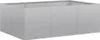vidaXL Fioriera 120x80x40 cm Acciaio zincato Anteprima dell’immagine prodotto 1