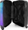 NoBoringSuitcases.com® Großer Koffer - Wasserfarben - Blau Produktbild-Vorschau 4