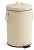 Relaxdays Mülleimer, 12 Liter, Küche, Bad, entnehmbarer Produktbild-Vorschau 1