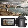 INF Videocamera 4K HD/48MP/Zoom 16x/scheda 32GB/microfono Anteprima dell’immagine prodotto 6