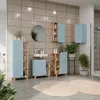 Badmöbel-Set Vicco Karen Sonoma/Blau 6 Teile, Model 52057 Produktbild-Vorschau 4