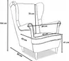 Kaiser Möbrl Ohrensessele Sessel Hellbeige Creme Flesh Produktbild-Vorschau 7