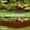 be4nature Bordo in rotolo flessibile in legno 100 x 30 cm Anteprima dell’immagine prodotto 2