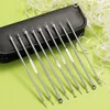 Set mit 9 chirurgischen Mitesser-Entfernern aus schwarzem Produktbild-Vorschau 4