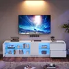Merax TV-Schrank 160x40x52 cm, LED Lowboard für 65" Produktbild-Vorschau 1