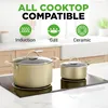 NutriChef Topf- & Pfannenset Induktion 20-teilig Weiß – Produktbild-Vorschau 2