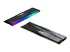 Two computer RAM modules with RGB lighting are shown against a white background. Produktbild-Vorschau