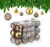 Set da 50 palline natalizie Relaxdays, palline per l'albero Anteprima dell’immagine prodotto 1