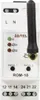 A close-up, front-facing studio shot of a white Zamel ROM-10 modular wireless receiver with an antenna. Náhľad obrázku produktu