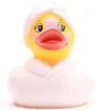 Badeente Wellness pink Vinyl 8 cm Produktbild-Vorschau 3