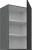 Oberschrank LUNARA – Breite 45 cm, Schwarz/Anthrazit Produktbild-Vorschau 2