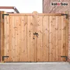KOTARBAU® 2er Set Ladenband schwarz 200 mm Kreuzgehänge Produktbild-Vorschau 2