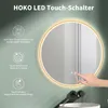 HOKOBadroom Specchio antiappannamento rotondo 60 cm con Anteprima dell’immagine prodotto 2