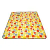 FEBE Picknickdecke 200x200 cm Bunte Rechtecke mit trageriff Produktbild-Vorschau 2