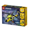 A product box for a LEGO Creator set, showing a helicopter and other buildable models. Anteprima dell’immagine prodotto