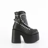 CAMEL-70 Damen Boots von DemoniaCult, Schwarz EU 37, US 7 Produktbild-Vorschau 5